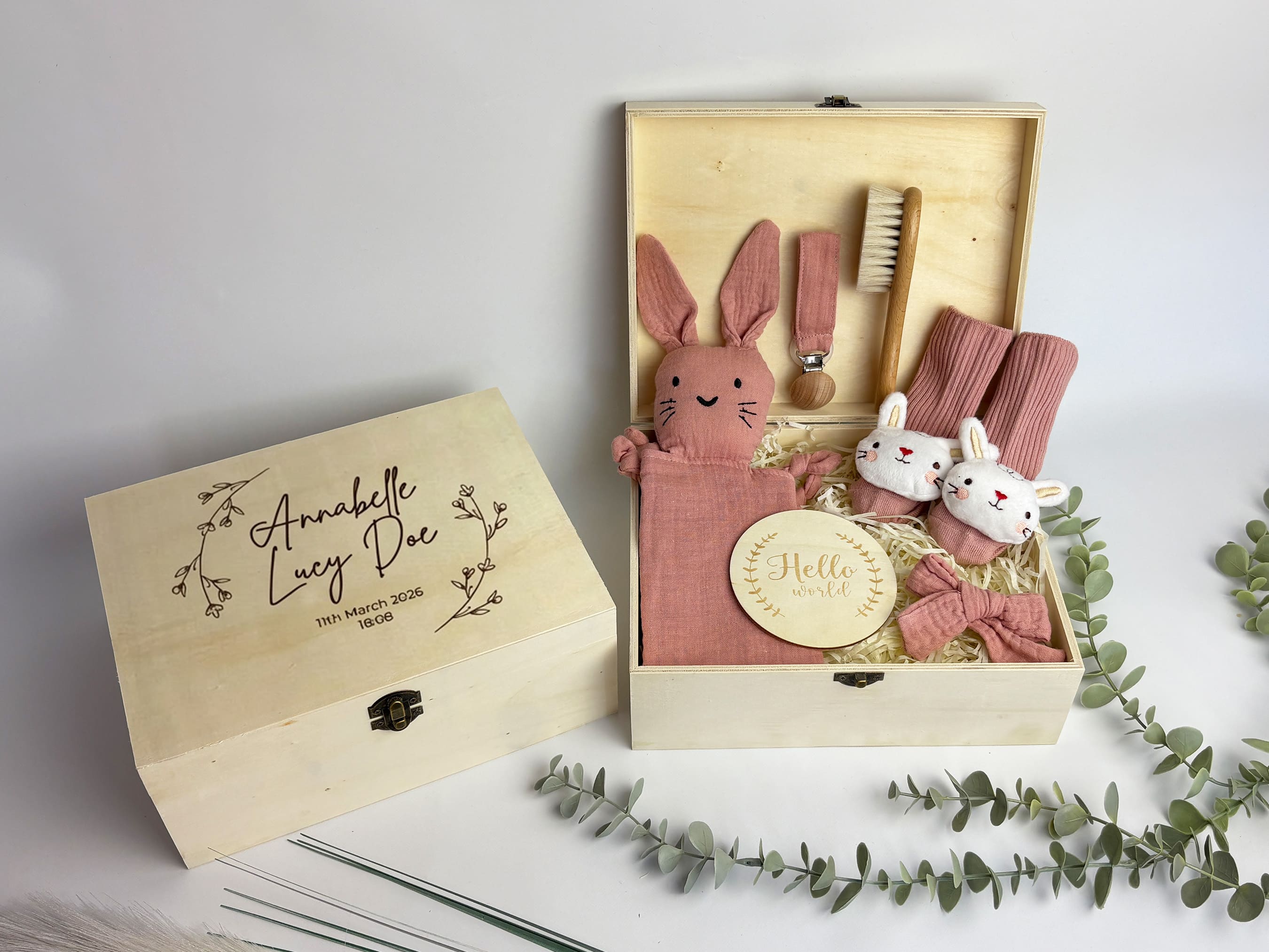 New Arrival Keepsake Box - Blush