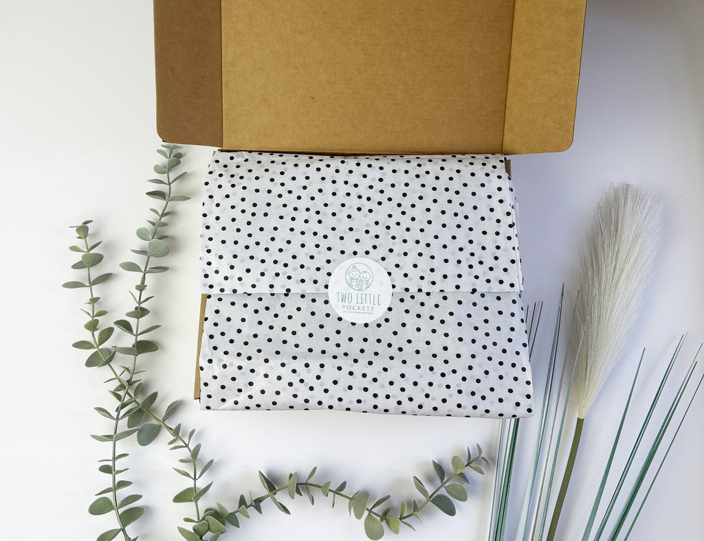 Luxury baby gift set unpacking experience