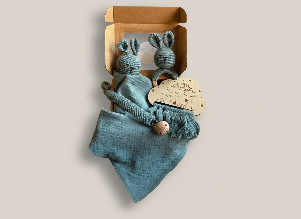 Essentials Baby Gift Set - Green - Two Little Pockets