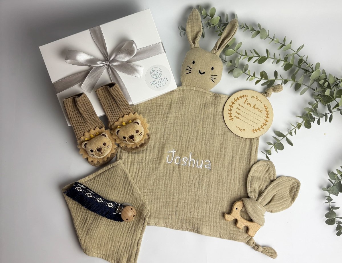 New Arrival Baby Gift Set - Natural - Two Little Pockets