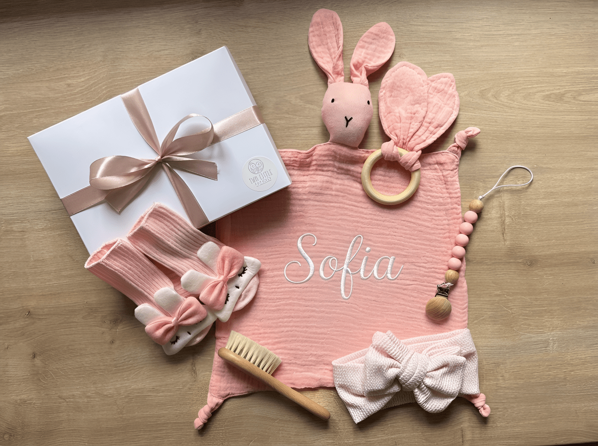 New Arrival Baby Gift Set - Pink - Two Little Pockets