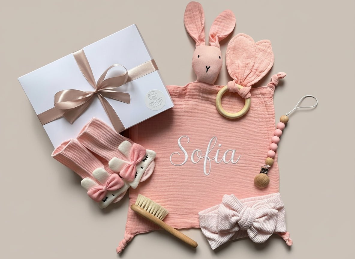 New Arrival Baby Gift Set - Pink - Two Little Pockets