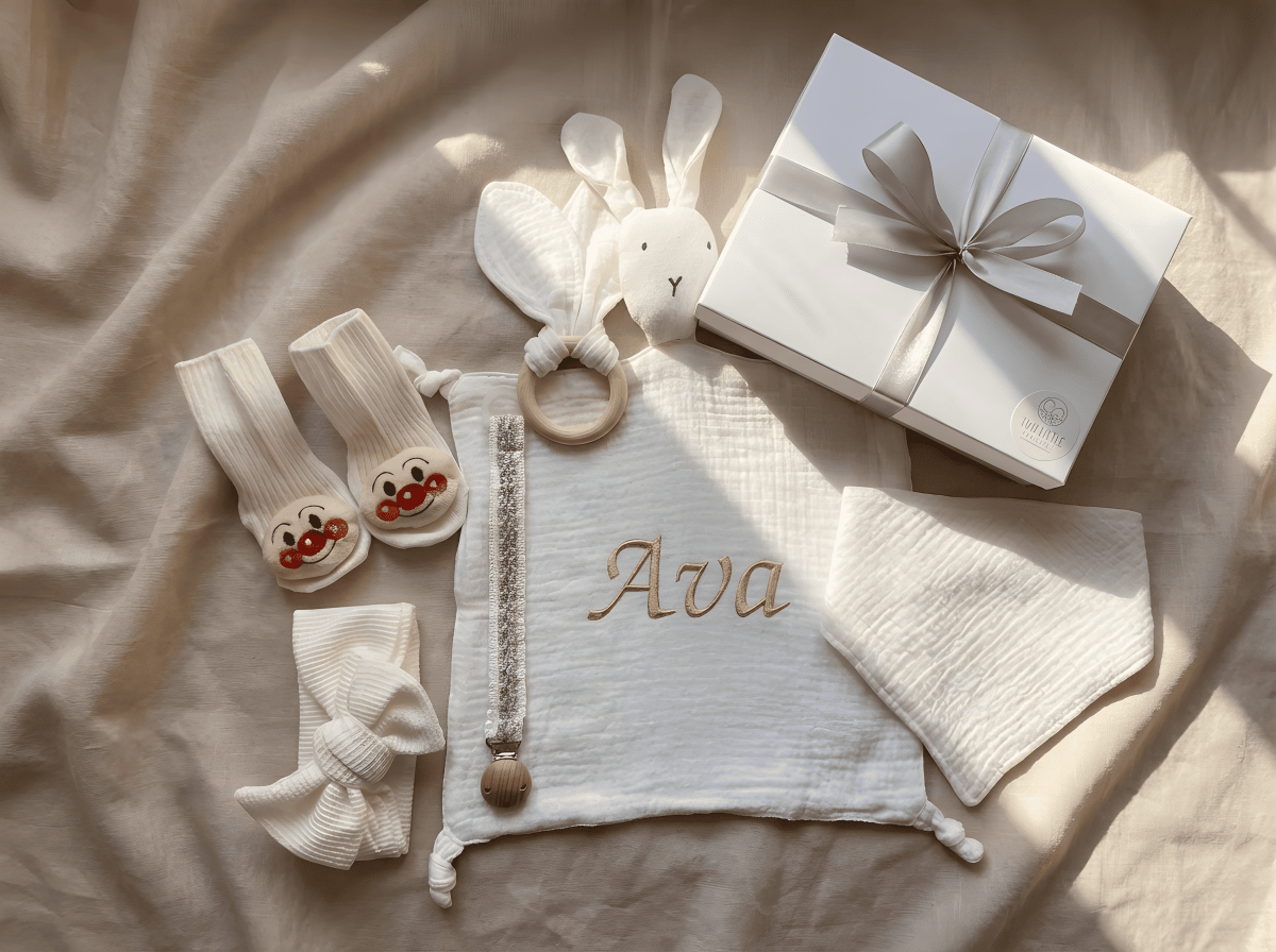 New Arrival Baby Gift Set - White - Two Little Pockets