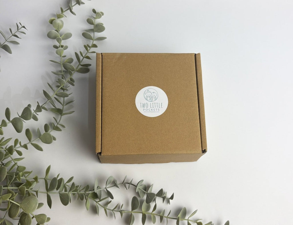 Personalised Baby Comforter - Taupe - Two Little Pockets