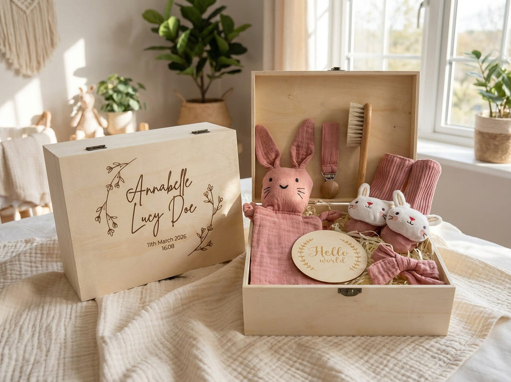 New Arrival Keepsake Box - Blush
