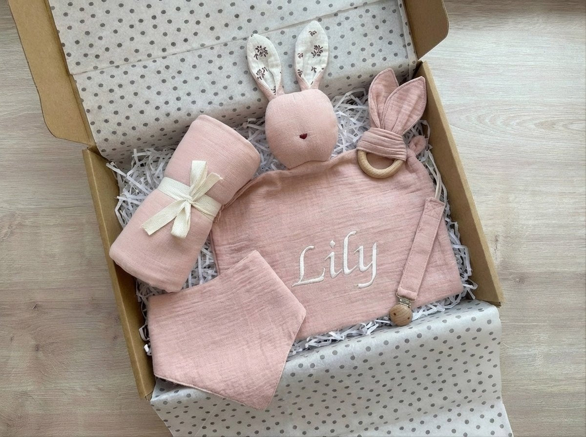 Snuggle Baby Gift Set - Pink - Two Little Pockets